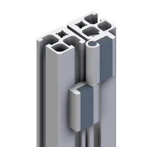 Bisagra de aluminio - 21.1100/7 - Minitec - atornillable / para perfiles de aluminio / combinable