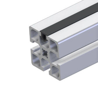 Perfil cubrecanal reductor cubrecanal de NBR - 22.1010/0 - Minitec - ranurado / extruido