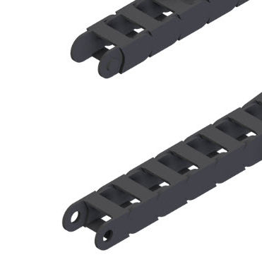 Cadena portacables parcialmente cerrada - 33.0410/0 - Minitec - de plástico