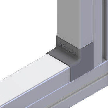 Canaleta de cableado - 22.1118/1 - Minitec - de ABS / moldura y zócalo