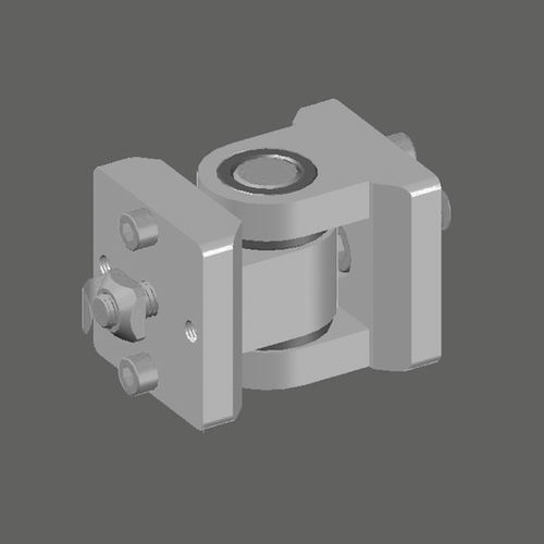 Bisagra de pivote - 21.2034/0 - Minitec - de acero galvanizado / atornillable / 180°
