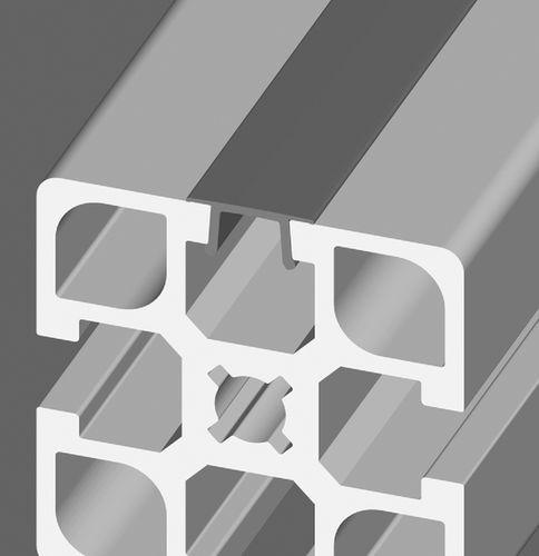 Perfil cubrecanal reductor cubrecanal de caucho resistente a la abrasión - 22.1020/1 - Minitec - ranurado / extruido