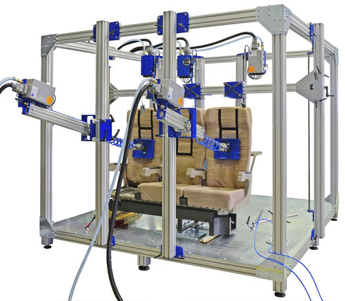Banco de ensayo universal - Hegewald & Peschke Meß- und Prüftechnik GmbH - automático / para asientos / para reposabrazos