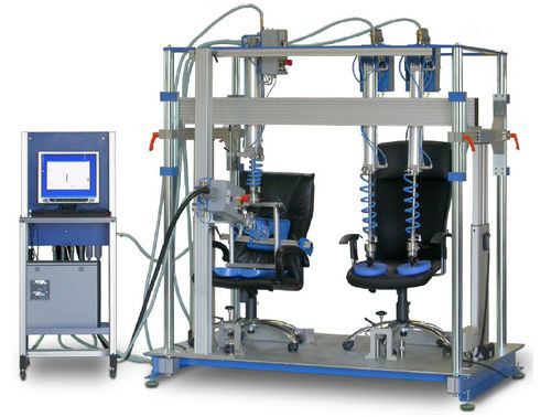 Banco de prueba multi-parámetros - 1500, 2500, 4500 N - Hegewald & Peschke Meß- und Prüftechnik GmbH - para asientos / neumático / doble