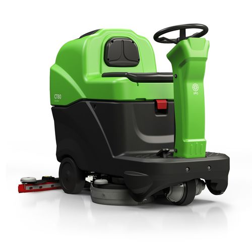 Fregadora con operador a bordo - CT80 series - IPC - alimentada por batería / compacta