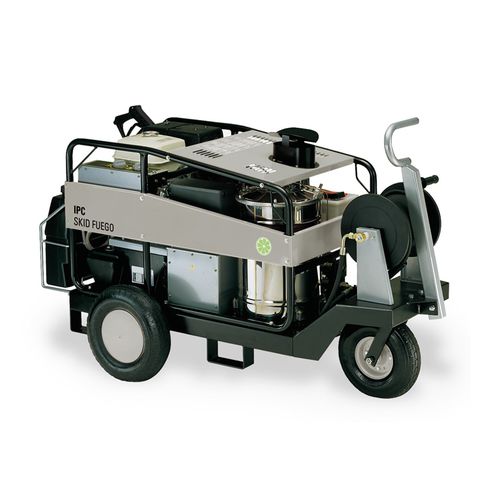 Limpiador de alta presión de agua caliente - SKID FUEGO - IPC - con motor de gasolina / móvil