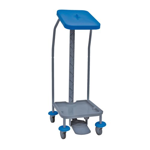 Carretilla de limpieza - LINEN 21 - IPC - de polipropileno / para contenedor de residuos