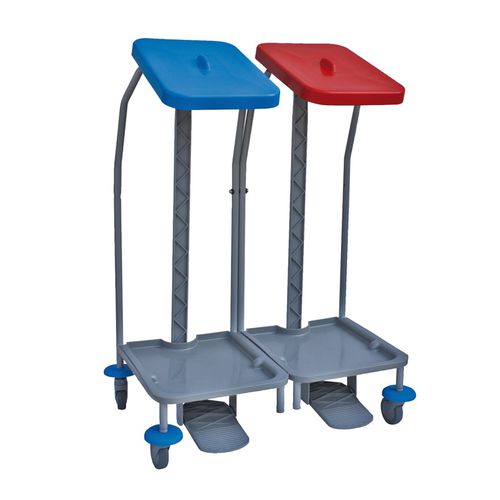 Carretilla de limpieza - LINEN 22 - IPC - para contenedor de residuos