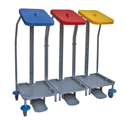 Carretilla de limpieza - LINEN 23 - IPC - para contenedor de residuos