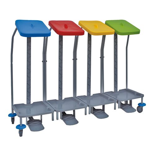 Carretilla de limpieza - LINEN 24 - IPC - para contenedor de residuos