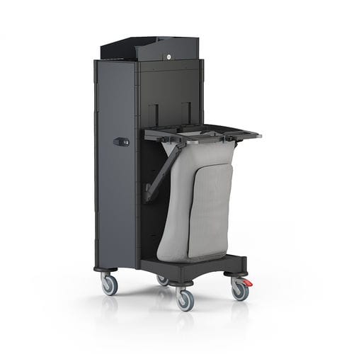 Carretilla de limpieza - BRIX HOTEL MINI - IPC - de almacenamiento / con estantes / de lavandería