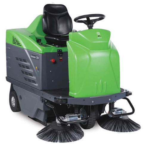 Barredora con operador a bordo - 1250 series - IPC - hidráulica / gasolina / híbrida