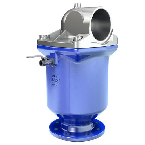 Válvula de alivio para aire - DUOJET®-P - VAG-Group - para circuito de agua / de acero inoxidable / de hierro fundido