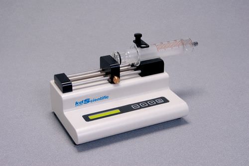 Bomba de jeringa - 0.1 ul/hr - 423 ml/hr; 10 ul - 60 ml - KDS - para productos químicos / con motor paso a paso / industrial