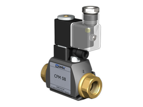 Electroválvula de control asistido - Müller co ax GmbH - de 2 vías / NC / NA
