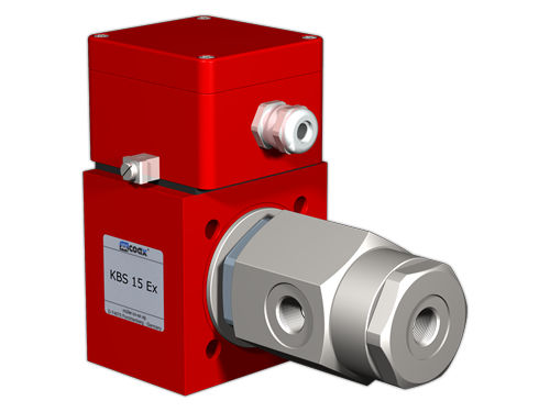 Electroválvula de 2 vías - KBS 15 Ex - Müller co ax GmbH - NC / para gas / de conmutación