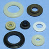Arandela aislante - 5607 / M / 9111 / SW Series - West Coast Lockwasher - de resalto / plana / de nailon