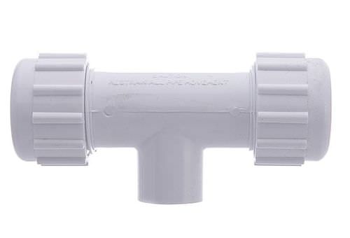 Racor hidráulico - 3/4" - Watts Water Technologies - con anillo cortante / en T