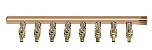 Manifold multivía - WPCM1 - Watts Water Technologies - de latón