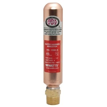 Amortiguador de golpe de ariete para tuberia - Watts Water Technologies