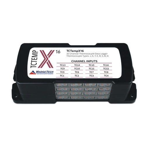 Registrador de datos de temperatura - TCTempX series - MadgeTech - con interfaz PC / sin pantalla / para termopar
