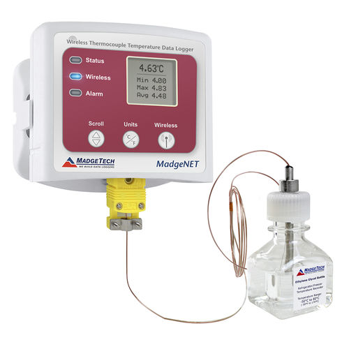 Registrador de datos de temperatura - VTMS - MadgeTech - inalámbrico / con pantalla LCD / para congelador