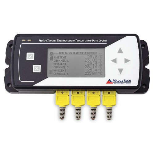 Registrador de datos de temperatura - TCTempXLCD series - MadgeTech - con interfaz PC / con pantalla LCD / para termopar