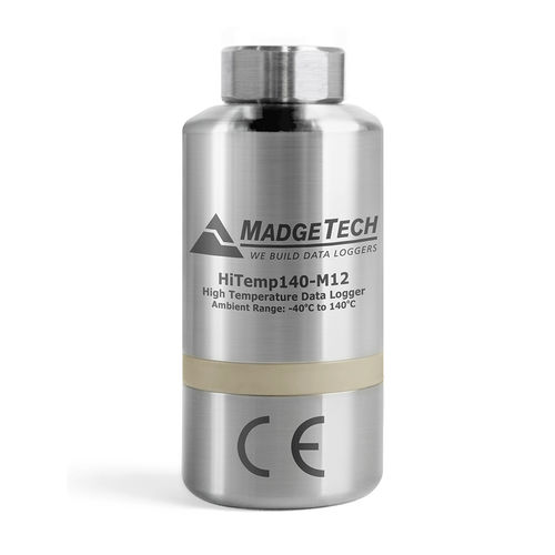 Registrador de datos de temperatura - HiTemp140-M12 series - MadgeTech - con interfaz PC / sin pantalla / para altas temperaturas