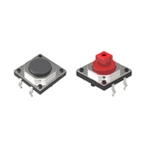 Interruptor con cabeza fungiforme - SKQE Series - ALPS Electric - unipolar / estanco al polvo / de corte
