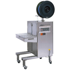 Flejadora semiautomática - JN-600VS - Jangzin Industrial - de latas / lateral / móvil