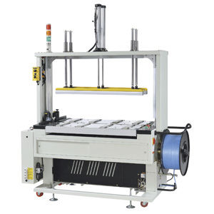Flejadora totalmente automática - JN-85PBTAPN - Jangzin Industrial - para cajas de cartón / con prensa / horizontal