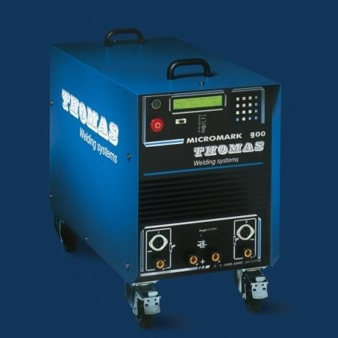 Generador de soldadura de arco estirado - MicroMark 900 - THOMAS WELDING SYSTEMS - con grupo electrógeno / para acero / para acero inoxidable