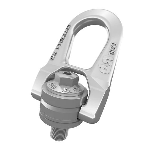 Anillo de elevación de doble articulación - OS.DSR - Codipro - con giro de 360º / pivotante a 180º / macho
