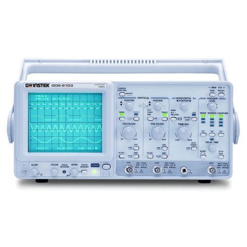 Osciloscopio analógico - GOS-6100 series - Instek - de sobremesa / de 2 vías