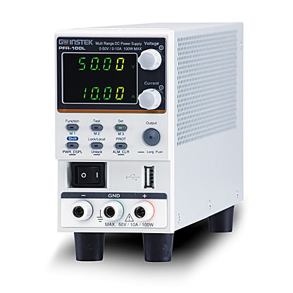 Alimentación eléctrica de mesa - PFR-100 Series - Instek - AC/DC / ajustable / con salida USB