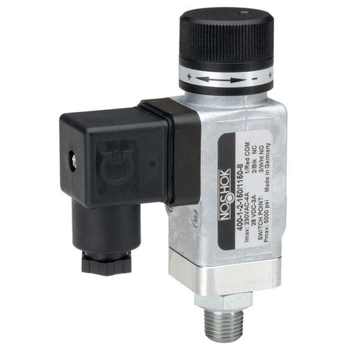 Presostato mecánico - 400  - NOSHOK - para aceite / reforzado / IP65