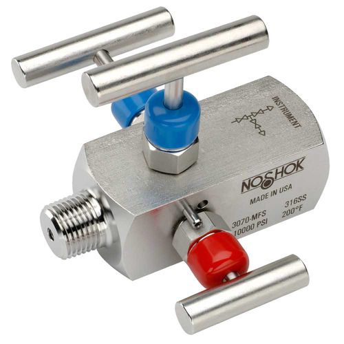 Válvula de aguja - 3070  - NOSHOK - manual / de sangrado / para alimentos líquidos y bebidas