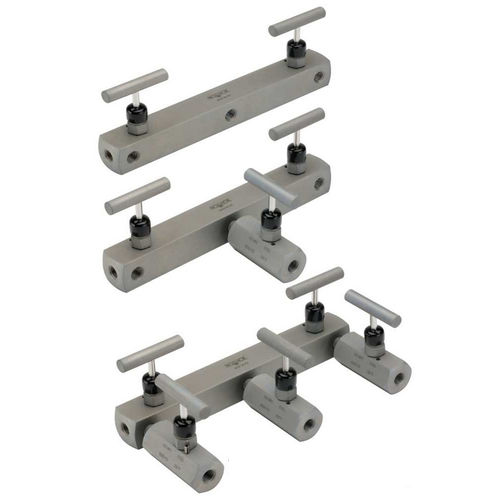 Manifold de 2 vías - 2180  - NOSHOK - de acero inoxidable