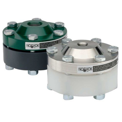 Separador de membrana con a fijación por brida - 30L  - NOSHOK - para manómetro / de proceso
