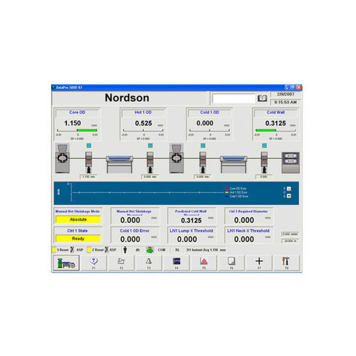 Software de supervisión - DataPro - Nordson Measurement & Control - de adquisición de datos / de mando / de gestión de datos