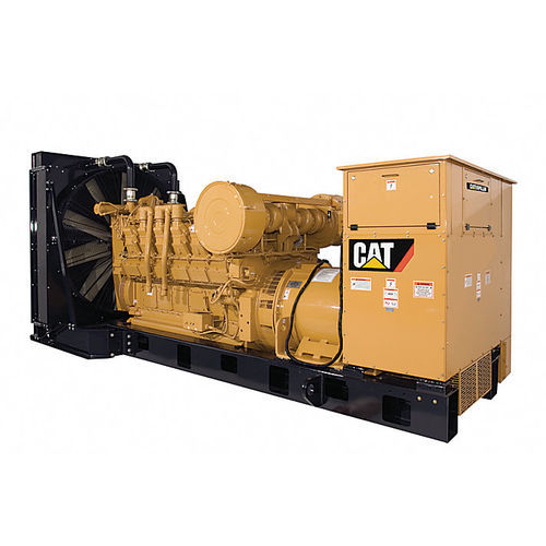 Grupo electrógeno diésel - 3512A - CAT Electric Power - trifásico / estacionario / 50 Hz