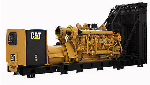 Grupo electrógeno diésel - 3516E - CAT Electric Power - trifásico / estacionario / 50 Hz