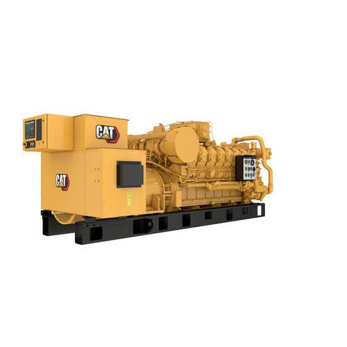 Grupo electrógeno de gas natural - G3516A - CAT Electric Power - trifásico / estacionario / 50 Hz