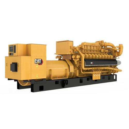 Grupo electrógeno de gas natural - G3520C - CAT Electric Power - trifásico / estacionario / 50 Hz