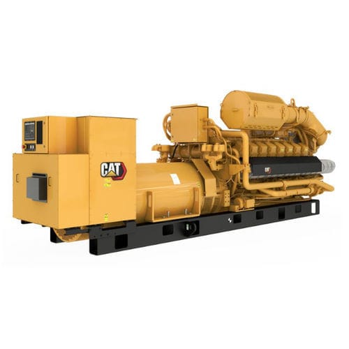 Grupo electrógeno de gas natural - G3516H - CAT Electric Power - de biogás / de hidrógeno / trifásico