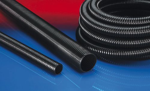 Manguera para productos a granel - AIRDUC® PUR 356 EC (XHD) - NORRES Schlauchtechnik GmbH - para gasolina / de poliuretano / para uso intensivo