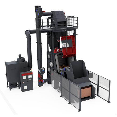 Granalladora de banda - GG - Gostol TST - de tambor / de turbina / para productos a granel