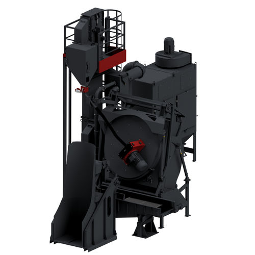 Granalladora de tambor - VB - Gostol TST - de turbina / para metal / de moldeo