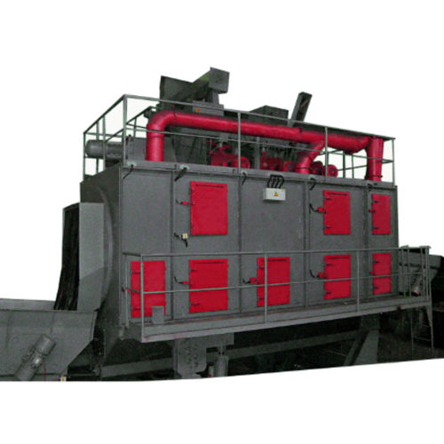Granalladora de tambor - PNB - Gostol TST - de turbina / para metal / de moldeo