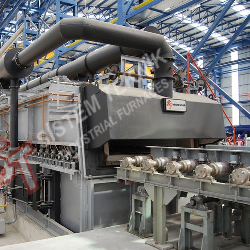 Horno de cinta transportadora - Sistem Teknik Industrial Furnaces - de rodillos / de recocido / de gas